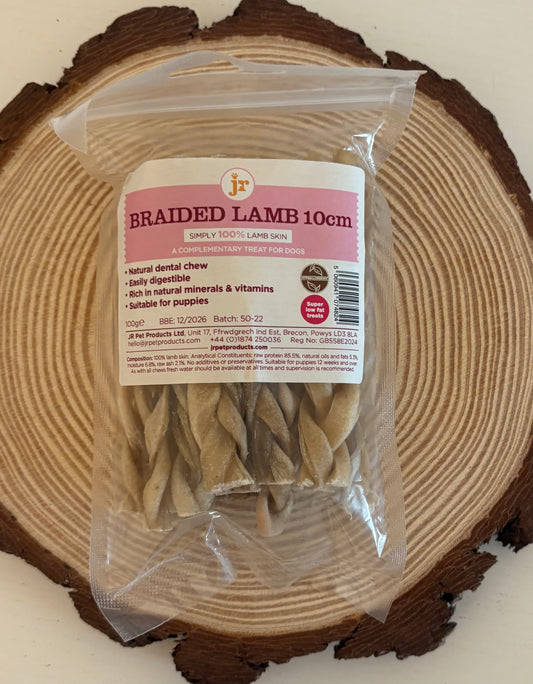 Pack of 10cm Lamb Braid