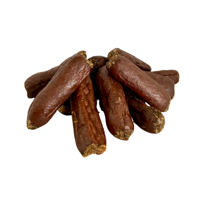 Venison sausages